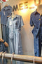 Ladies Stripes Denim Co-Ord Sets